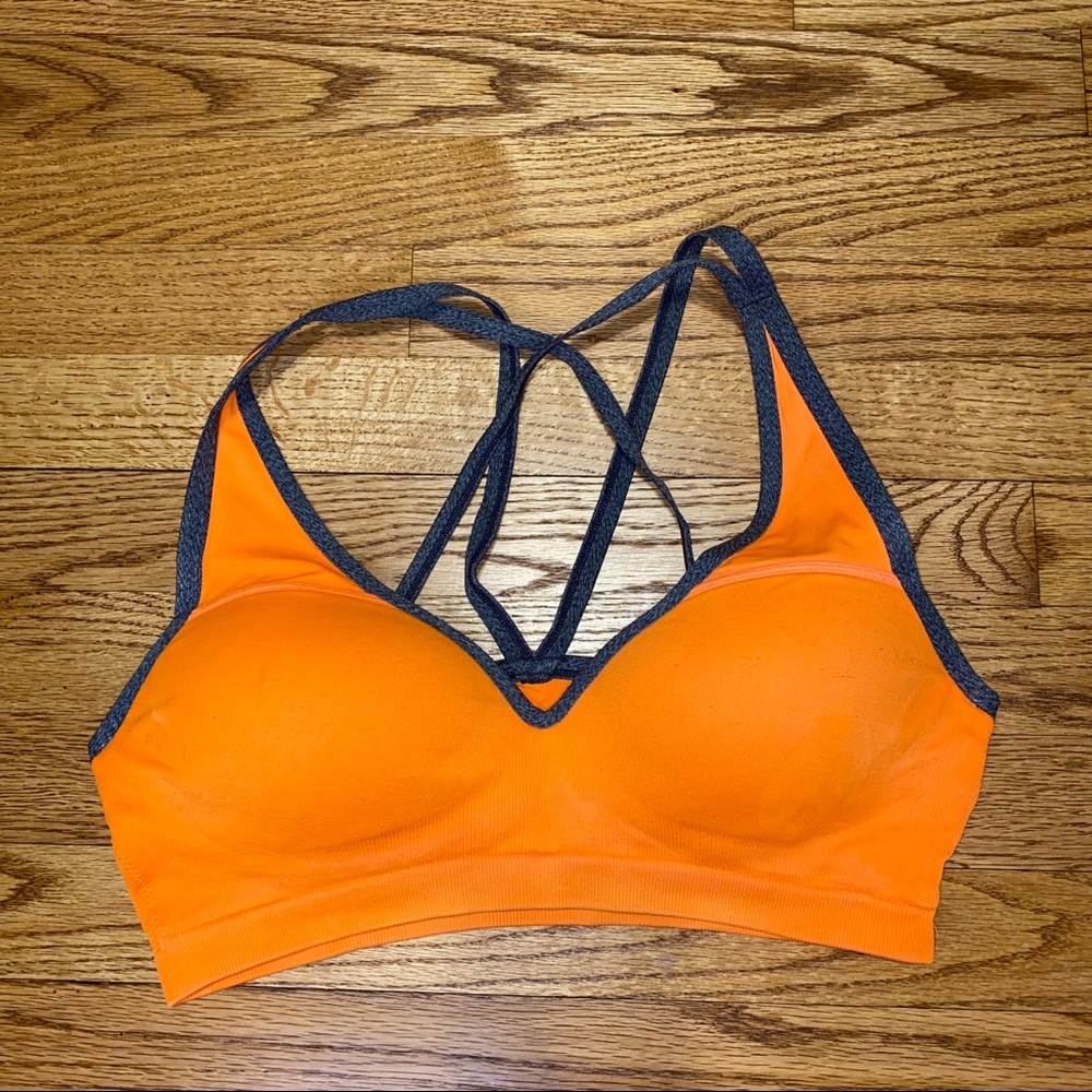 VS PINK Push Up Strappy Back Bra